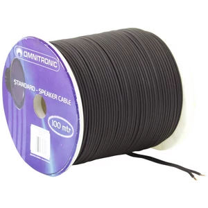 OMNITRONIC Speaker cable 2x1.5 100m bk OMNITRONIC Speaker cable 2x1.5 100m bk