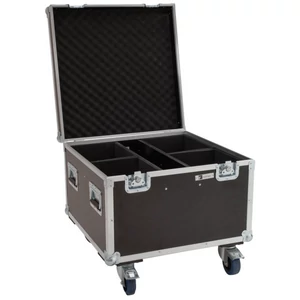 ROADINGER Flightcase 4x LED Theatre COB 100 series with wheels