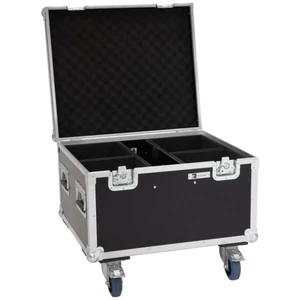 ROADINGER Flightcase 4x LED IP PAR 7x8W QCL/7x9W SCL with wheels
