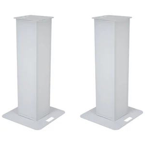 EUROLITE 2x Stage Stand 150cm incl. Cover and Bag, white