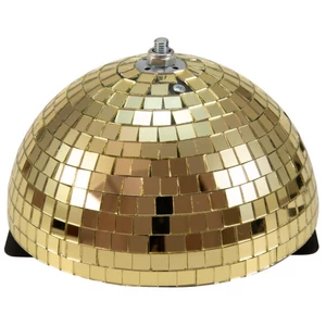 EUROLITE Half Mirror Ball 20cm gold motorized