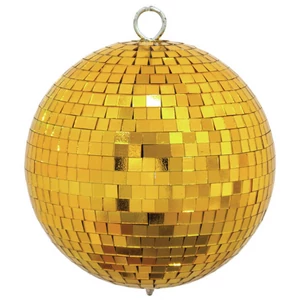 EUROLITE Mirror ball 15cm gold EUROLITE Mirror ball 15cm gold