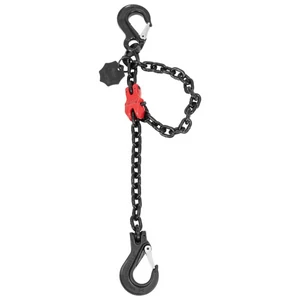 SAFETEX Chain Sling 1leg with clevis shortening clutches locked 1m WLL2000kg