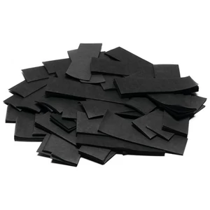 TCM FX Slowfall Confetti rectangular 55x18mm, black, 1kg