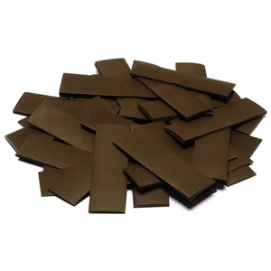 TCM FX Slowfall Confetti rectangular 55x18mm, brown, 1kg