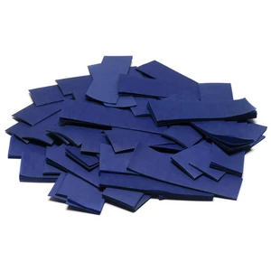 TCM FX Slowfall Confetti rectangular 55x18mm, dark blue, 1kg