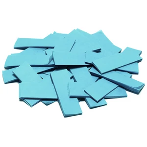 TCM FX Slowfall Confetti rectangular 55x18mm, light blue, 1kg