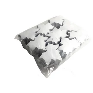 TCM FX Slowfall Confetti Maple Leaves 100x100mm, white, 1kg