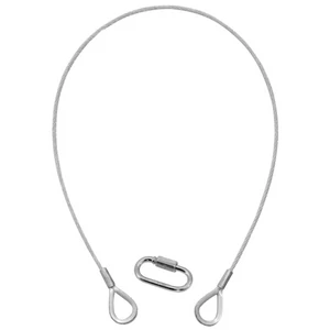 EUROLITE Safety Bond A 3x600mm up to 5kg, silver