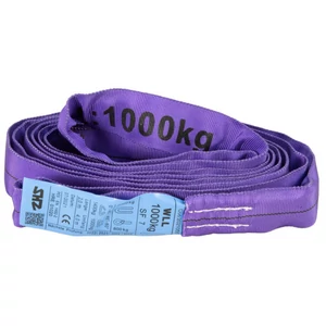 SHZ Round Sling 2m, max. Load 1000KG according to EN 1492-2 SF7 violett