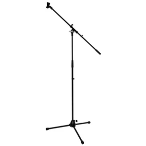 OMNITRONIC Microphone Tripod with Boom, PRO bk