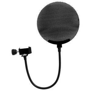 OMNITRONIC Microphone-Pop Filter metal, black