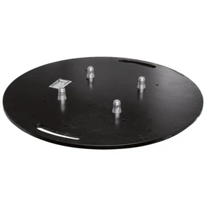 ALUTRUSS Steel Base Plate round type AM bk