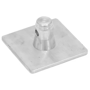 ALUTRUSS SINGLELOCK Base Plate M-10 (square) MALE