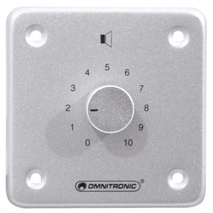 OMNITRONIC PA Volume Controller 10 W mono sil
