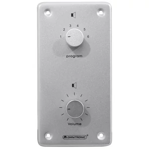OMNITRONIC PA Vol Contr/Prog Select 10W mono sil