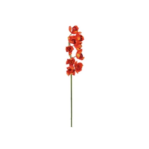 EUROPALMS Cymbidium branch, artificial, red, 90cm