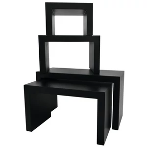 EUROPALMS LEICHTSIN DECO TABLES, black