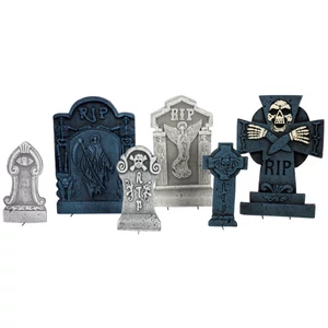 EUROPALMS Halloween Tombstone Set "Cemetary"