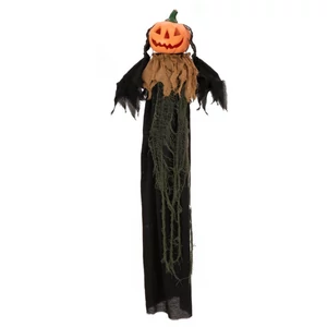 EUROPALMS Halloween Figure Pumpkin Head, animated 115cm