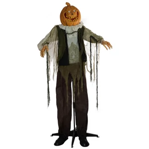 EUROPALMS Halloween Figure Pumpkin Man, animated, 170cm