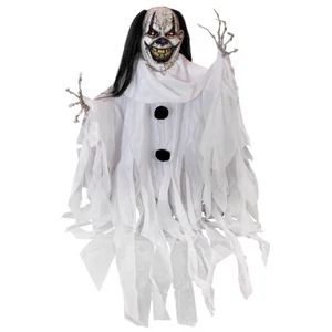 EUROPALMS Halloween Figure Clown Gildo, animated, 80cm