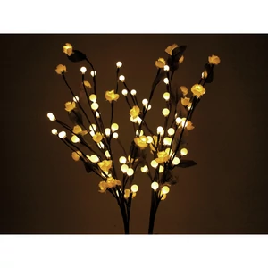 EUROPALMS Camellia bow, with LEDs, white, 50cm EUROPALMS Camellia bow, with LEDs, white, 50cm