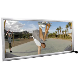 EUROPALMS Illuminated billboard, aluminium, 1x2m