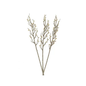 EUROPALMS Berry spray glitter gold 85cm 3x