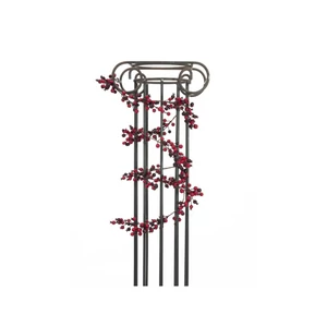 EUROPALMS Berry garland mixed, artificial, 180cm, red
