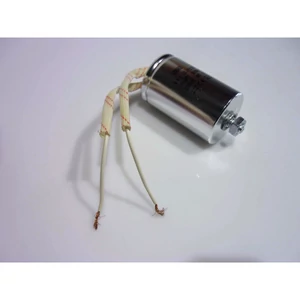 Capacitor 25µF 400V AC Black Gun  Capacitor 25µF 400V AC Black Gun