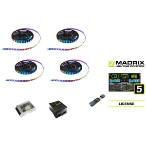 EUROLITE Set Pixel Strip RGB incl. Madrix Start