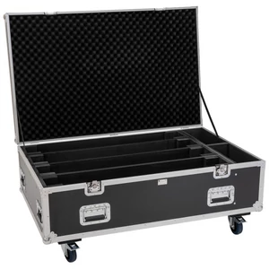 ROADINGER Flightcase PRO 4x LED BAR-8 SWING with wheels