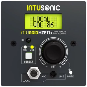 INTUSONIC HZE11+ Zone Remote Control Panel