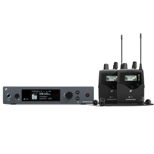 Sennheiser - EW IEM G4 twin G vezeték nélküli fülmonitor szett