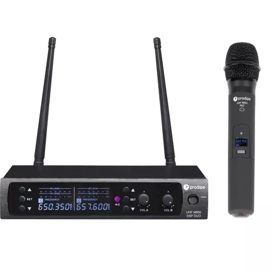 Prodipe - UHF M850 DSP Solo kézi mikrofonos szett, szemből