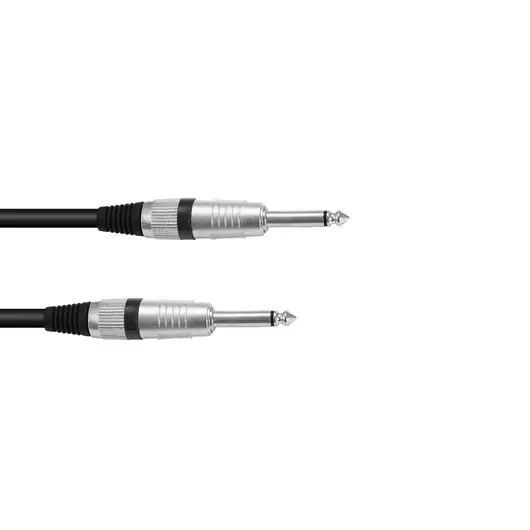 OMNITRONIC Jack cable 6.3 mono 3m bk ROAD