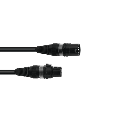 SOMMER CABLE DMX cable XLR 3pin 5m bk Hicon