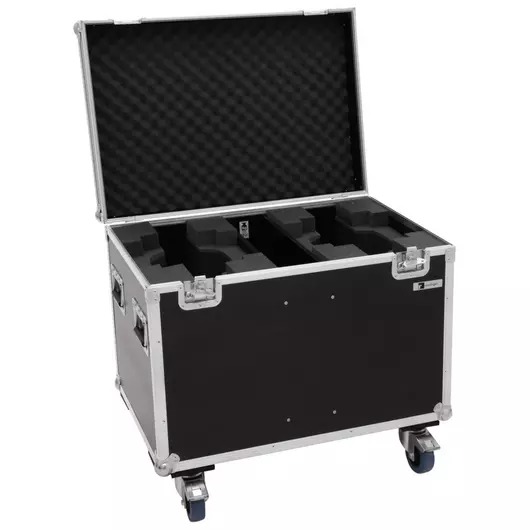 ROADINGER Flightcase 2x LED TMH-X10