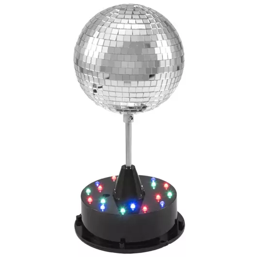 EUROLITE LED Mirror Ball 13cm with Base