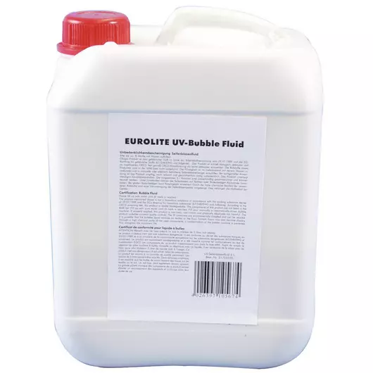 EUROLITE UV Bubble Fluid 5l yellow