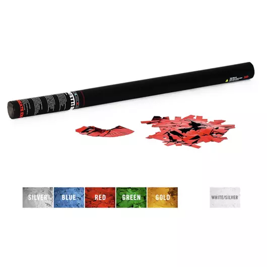 TCM FX Handheld Confetti Cannon 80cm, red metallic