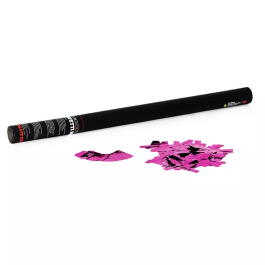 TCM FX Handheld Confetti Cannon 80cm, pink metallic