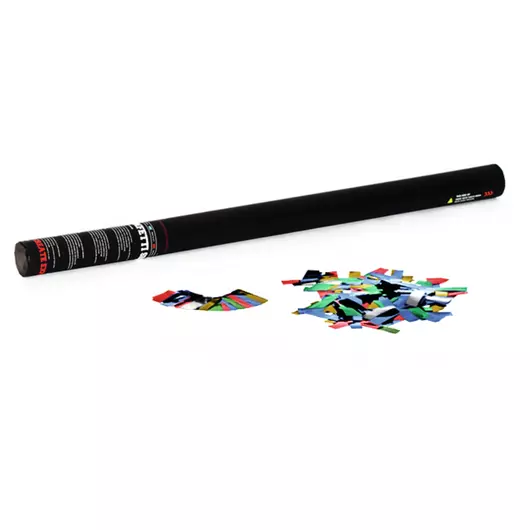 TCM FX Handheld Confetti Cannon 80cm, multicolor metallic