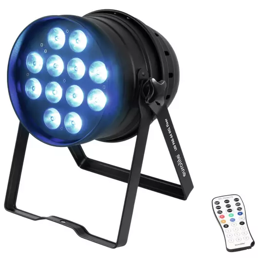 EUROLITE LED PAR-64 HCL 12x10W Floor bk