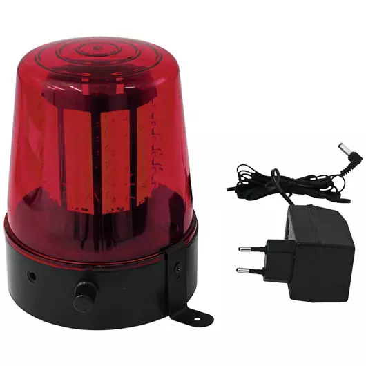 EUROLITE LED Police Light 108 LEDs red Classic