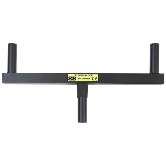 BLOCK AND BLOCK AM3506 Crossbar for two speakers insertion 35mm male