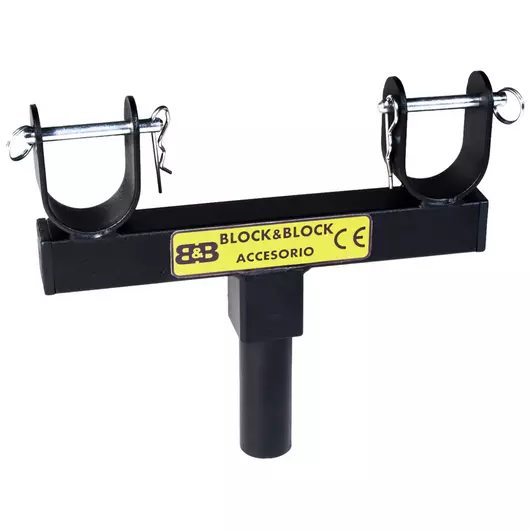 BLOCK AND BLOCK AM3502 fixed support for truss insertion 35mm male