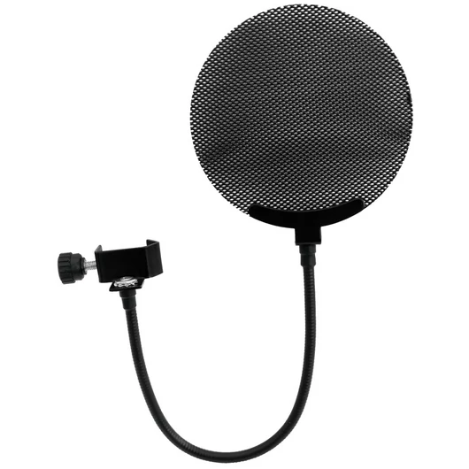 OMNITRONIC Microphone-Pop Filter metal, black