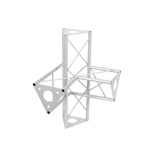 DECOTRUSS SAC-44 corner 4-way r+h silver